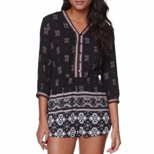 Kendall & Kylie Pacsun Long Sleeve Romper